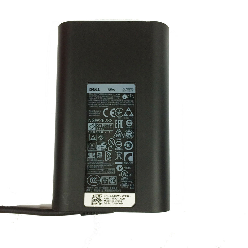 Original 65W AC Adapter Charger For Dell Latitude 13 7380 7390 7490 Power Supply
