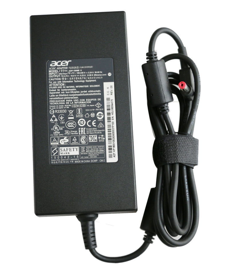 180W AC Adapter Charger Power For Acer Nitro 7 AN715-51-54U3 AN515-57-5620 19.5V 9.23A