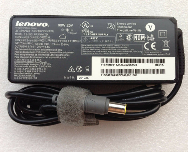 New Original OEM 90W AC Adapter for Lenovo ThinkPad E130,ADLX90NCT2A,ADLX90NDT2A