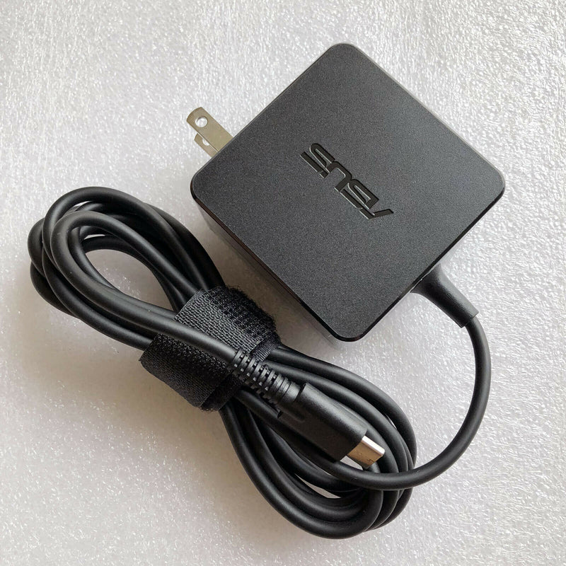 Genuine 45W USB-C ASUS Chromebook Flip C302CA-AH74 C302CA-DH54 AC Adapter Charger
