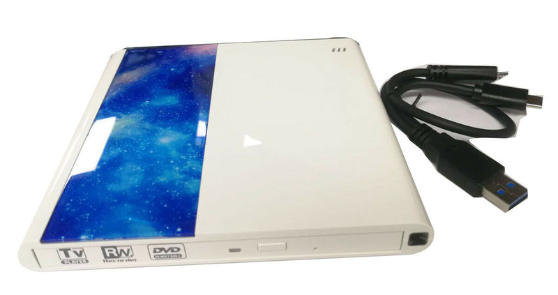 Original HDMI USB CD DVD Disc Play Drive Output TV HDTV HDMI Display CD DVD Burner 2-IN-1 Charger