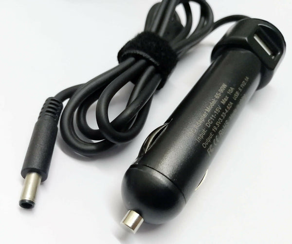 NEW Genuine 65W-90W AC Adapter Car Charger For Dell Latitude 3330 3340 3440 3450 3540 4.5mm