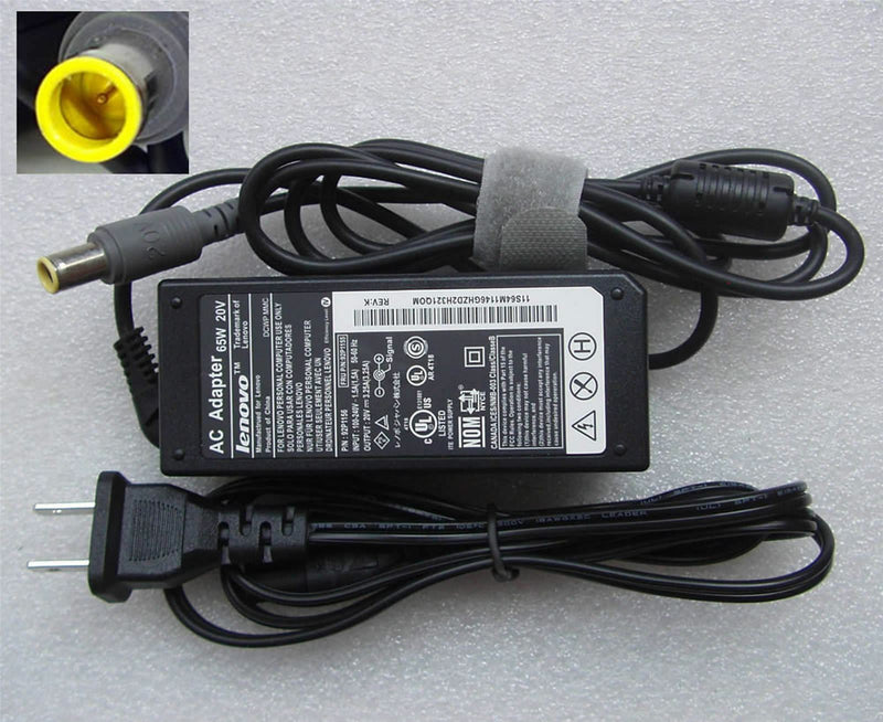 Original Lenovo ThinkPad Edge E530 3259-BRU 65W AC Power Adapter Cord/Charger