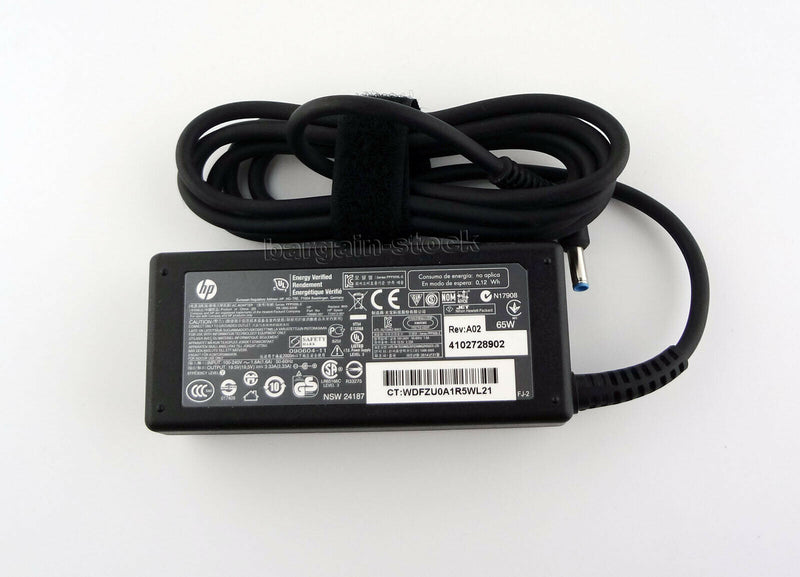 NEW HP Pavilion 14-ce0002ng 14-b017cl 14-b033ca 19V 3.33A 65W AC Adapter Charger