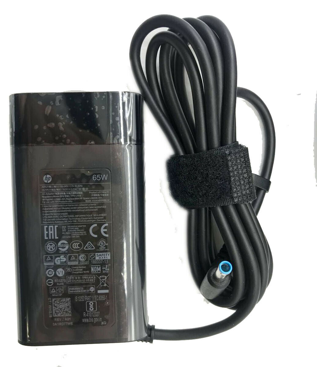 Original Genuine AC Adapter Charger For HP EliteBook 830 G8 19.5V 3.33A 65W Power Supply Charger