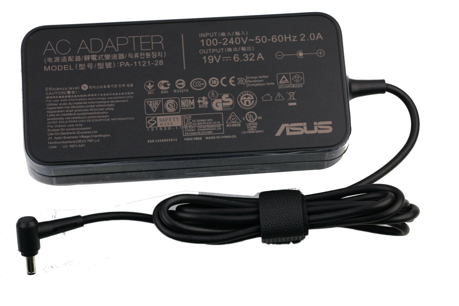 NEW Genuine 120W AC Adapter Charger For ASUS ZenBook UX550V UX550VD UX550VE-DB71T Charger