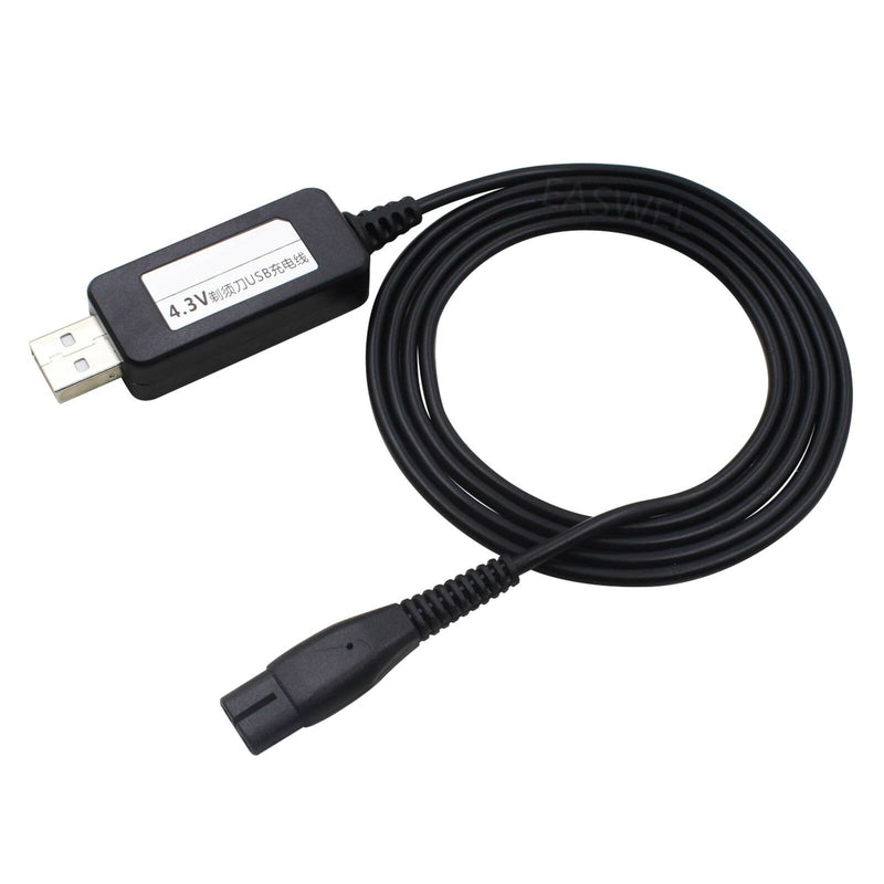 USB Charger Adapter Cable for Philips Norelco Shaver QP2630/70 YQ300 YQ306