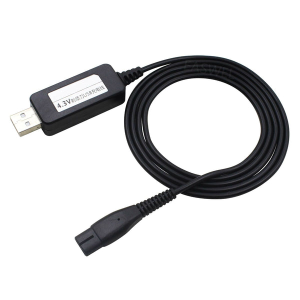 USB Charger Adapter Cable for Philips Norelco Shaver QP2630/70 YQ300 YQ306