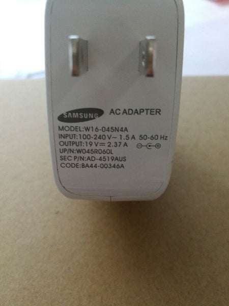 New Original Charger Samsung 45W AC Adapter for Notebook 9 NP930QAA-KW1BR W16-045N4A