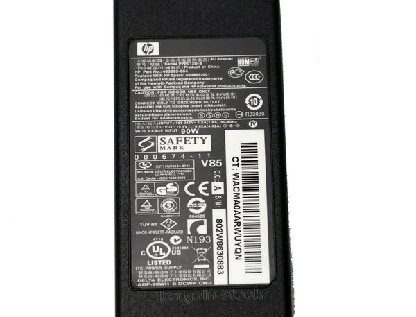 Original 90W AC Adapter Charger  HP Spectre x360 15-df1075nr Power Cord