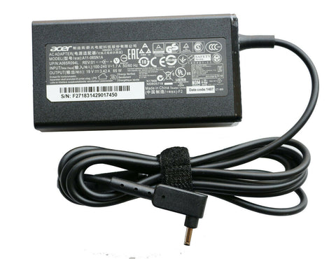 NEW Genuine Charger Acer Chromebook 15 CB5-571-362Q CB5-571-C5XU AC Adapter Charger 19V 3.42A 65W