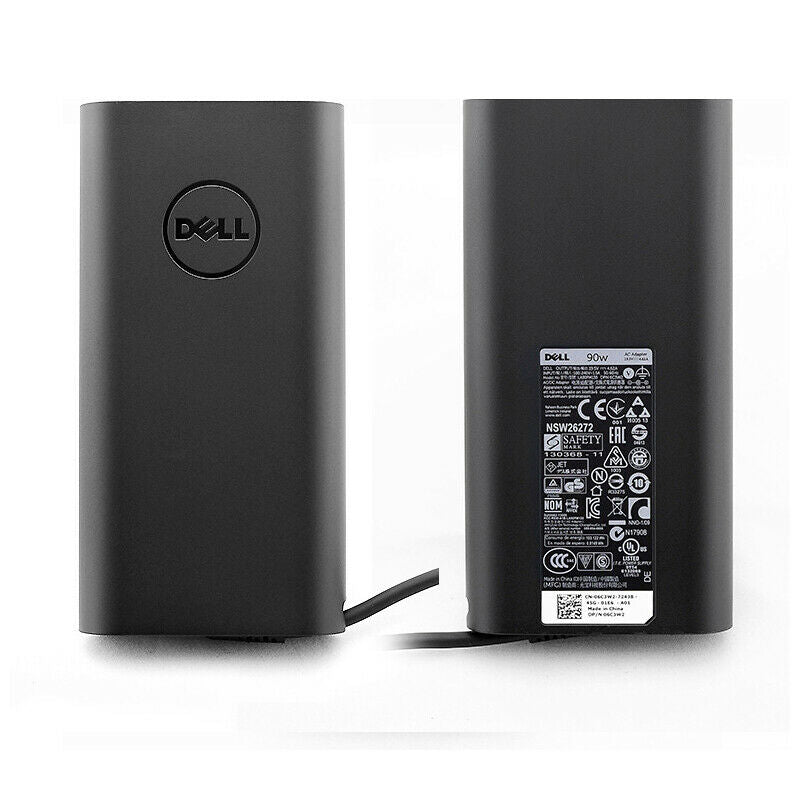 New Charger 20V 90W Type-C AC Adapter For Dell XPS 15 9500 Core i5 USB-C 4.5A Power Supply