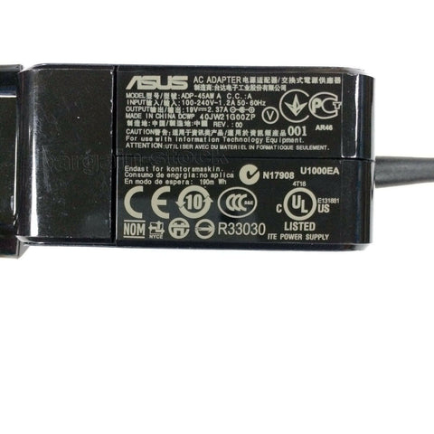 New Charger Genuine 19V 45W Asus X540S X540SA X540L X540LA X541UA AC Adapter Charger