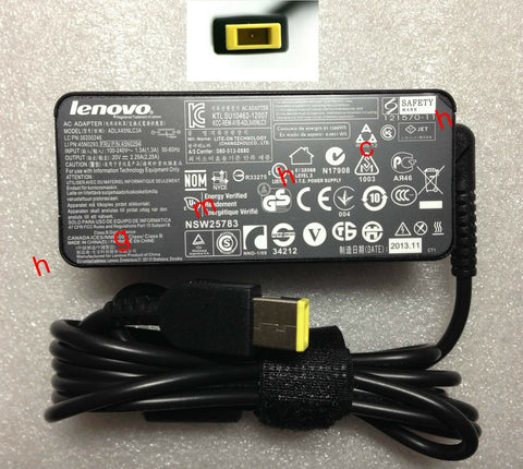 Genuine OEM Lenovo 45W Charger IdeaPad Flex 14/15 Series Notebook