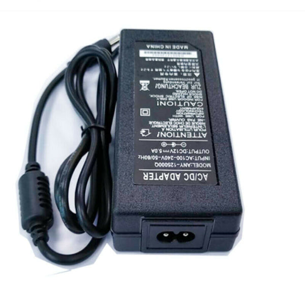 12V 5A CCTV Security Camera AC/DC Power Supply Adapter Charger 5.5mm*2.5mm 12V5A Charger