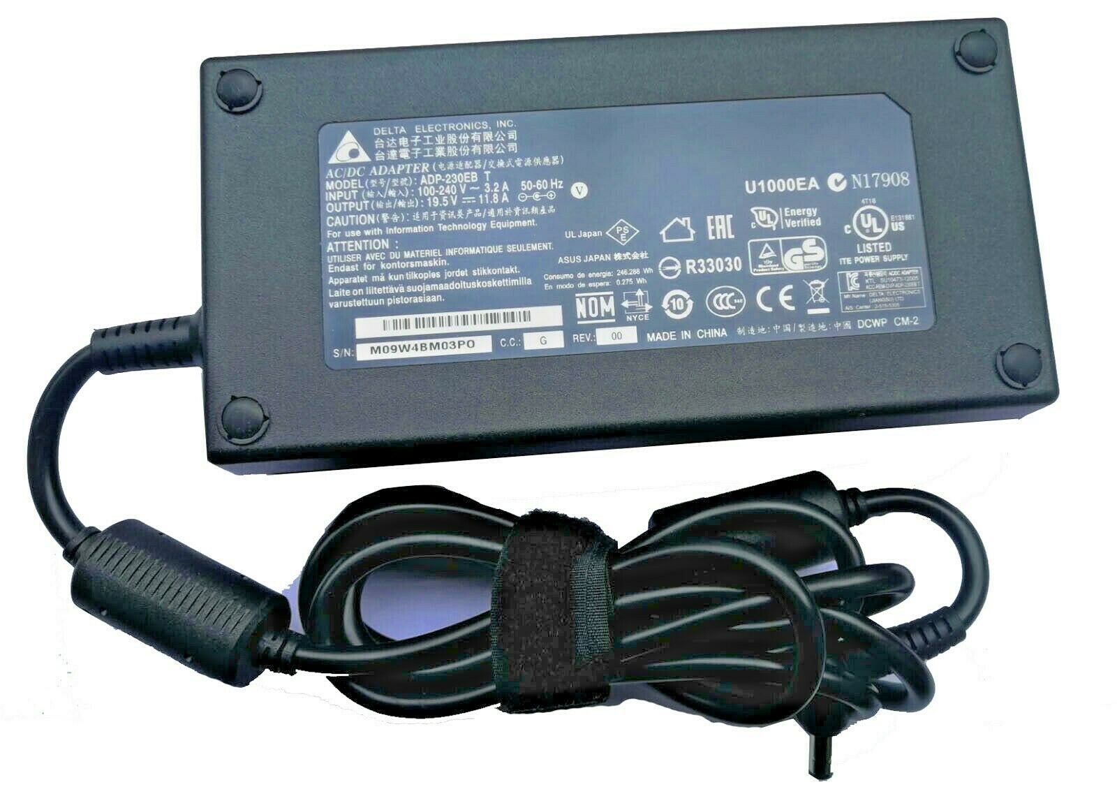 NEW Original 230W AC Power Adapter Charger For MSI GS66 STEALTH 10SGS-441 10UH-091