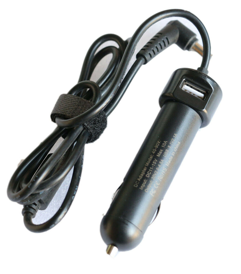 20V 45W Car Charger Adapter For Lenovo Ideapad 330S-14IKB 330S-15IKB Power Cable
