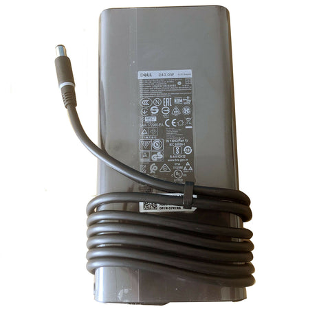 CHARGER 19.5V 12.3A 240W AC Adapter For Dell Alienware m15 R5 Ryzen Edition Power Supply