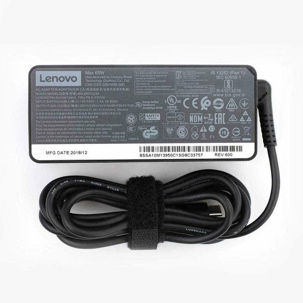 Original Lenovo ThinkPad P52s 20LB,ADLX65YCC3A 65W USB-C AC Adapter Cord/Charger