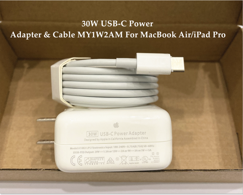 Wholesale 10x MacBook  Power Adapter USB-C Charger Type C Genuine MacBook Air Pro 13 15 16' 30W 61W 96W 87W