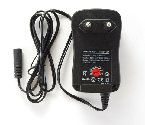 30W AC/DC Power Supply Adapter 3V 6V 9V 12V Adjustable Transformer For LED Lamp Charger