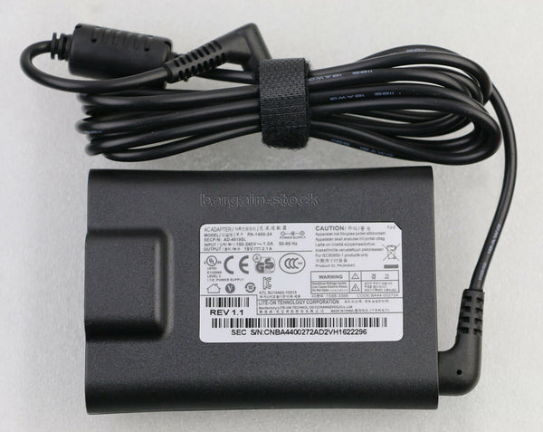 Original Samsung Charger ATIV Book 9 NP930X2K-K02US AC Adapter Charger 19V 2.1A 40W