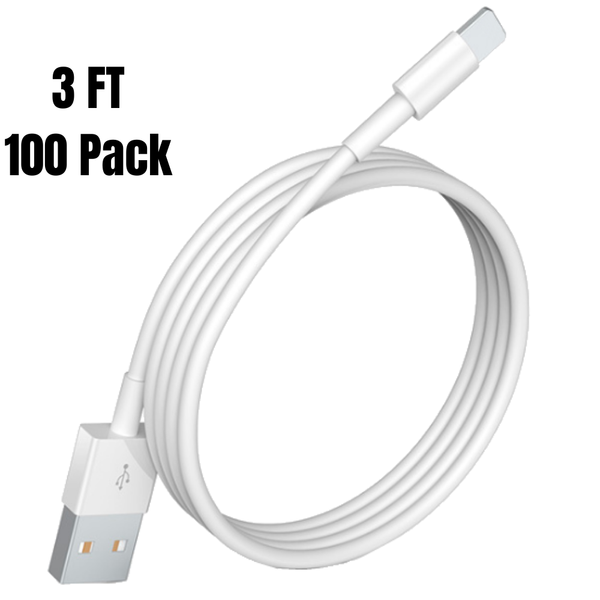 Wholesale Bulk Lot 3FT/6FT USB Fast Charger Cable Data Cord for iPhone 11 12 XR
