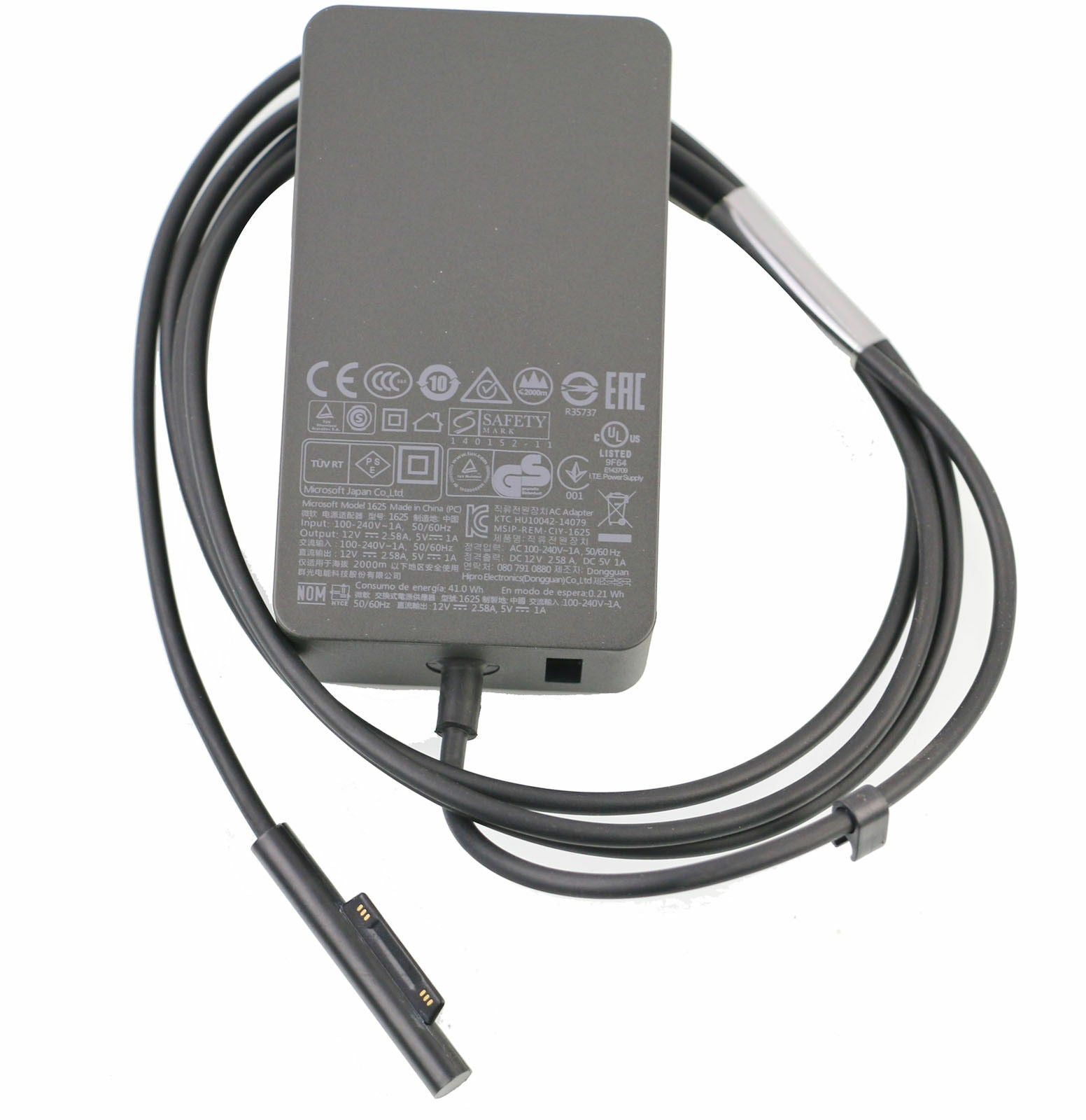 NEW Genuine 12V 2.58A AC Adapter Charger For Microsoft Surface Pro 1 2 3 1625 USB 5V