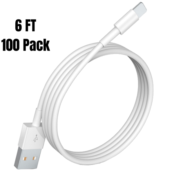 Wholesale Bulk Lot 3FT/6FT USB Fast Charger Cable Data Cord for iPhone 11 12 XR