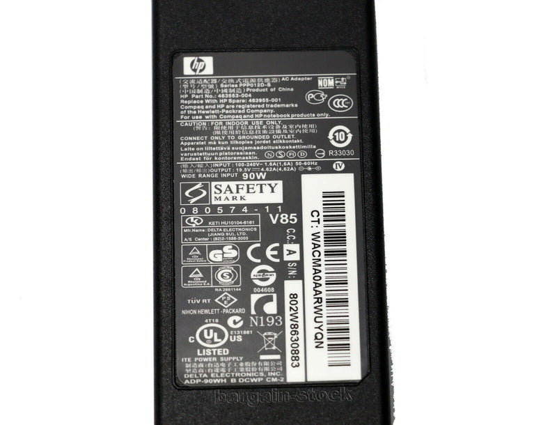 NEW Original 90W AC Adapter Charger For HP Envy 15-J084CA(E0M31UA) Power Supply 4.5mm Charger