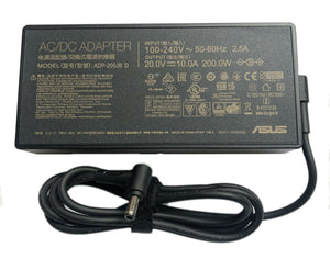 NEW Charger Original 10A 200W AC Adapter Charger Asus ROG Strix G713QR-HX079T G713QR-HG064TS