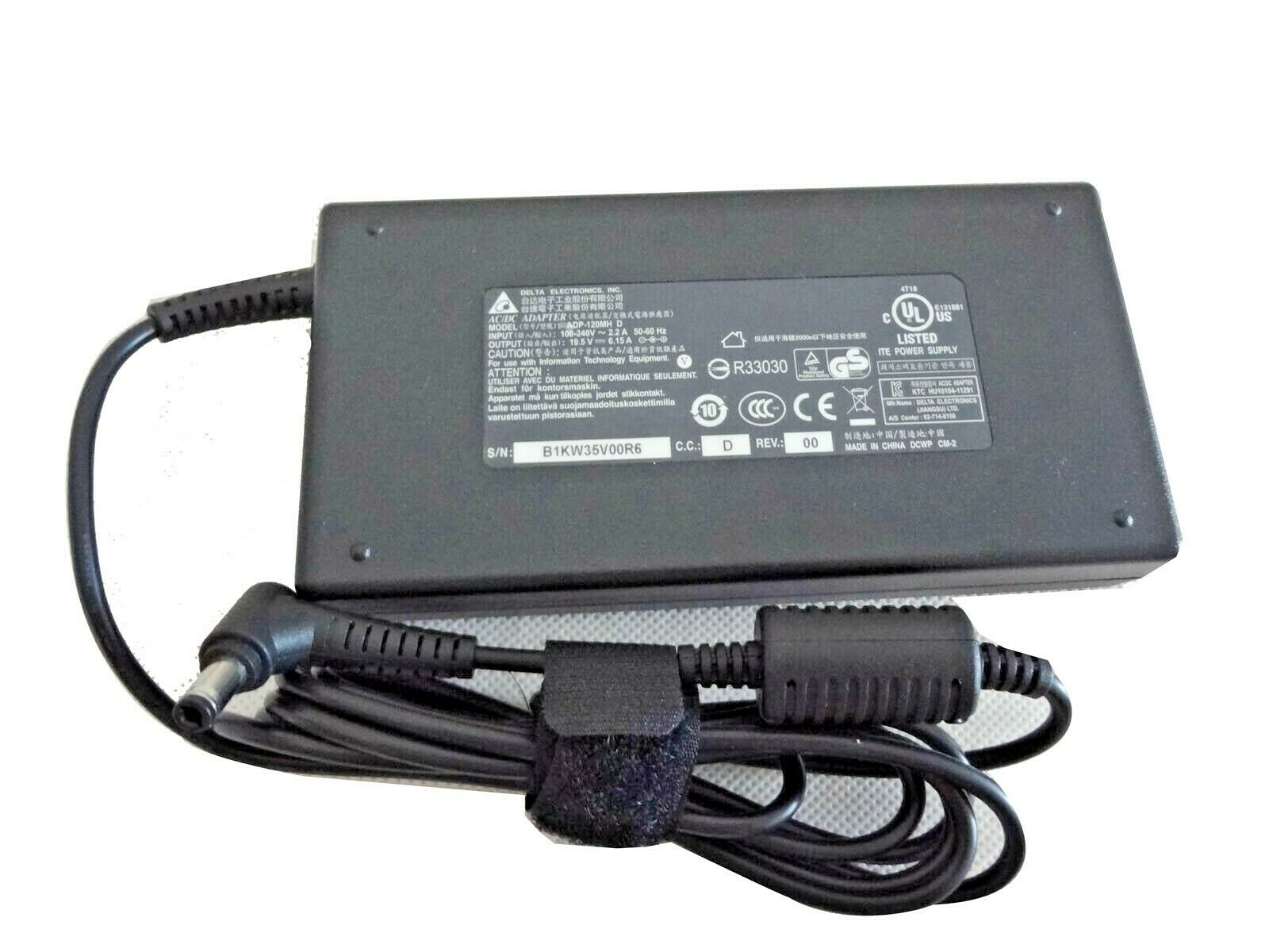 NEW Genuine 19.5V 120W AC Adapter Charger For GE60 2QE GE60 2PE Apache Pro Charger