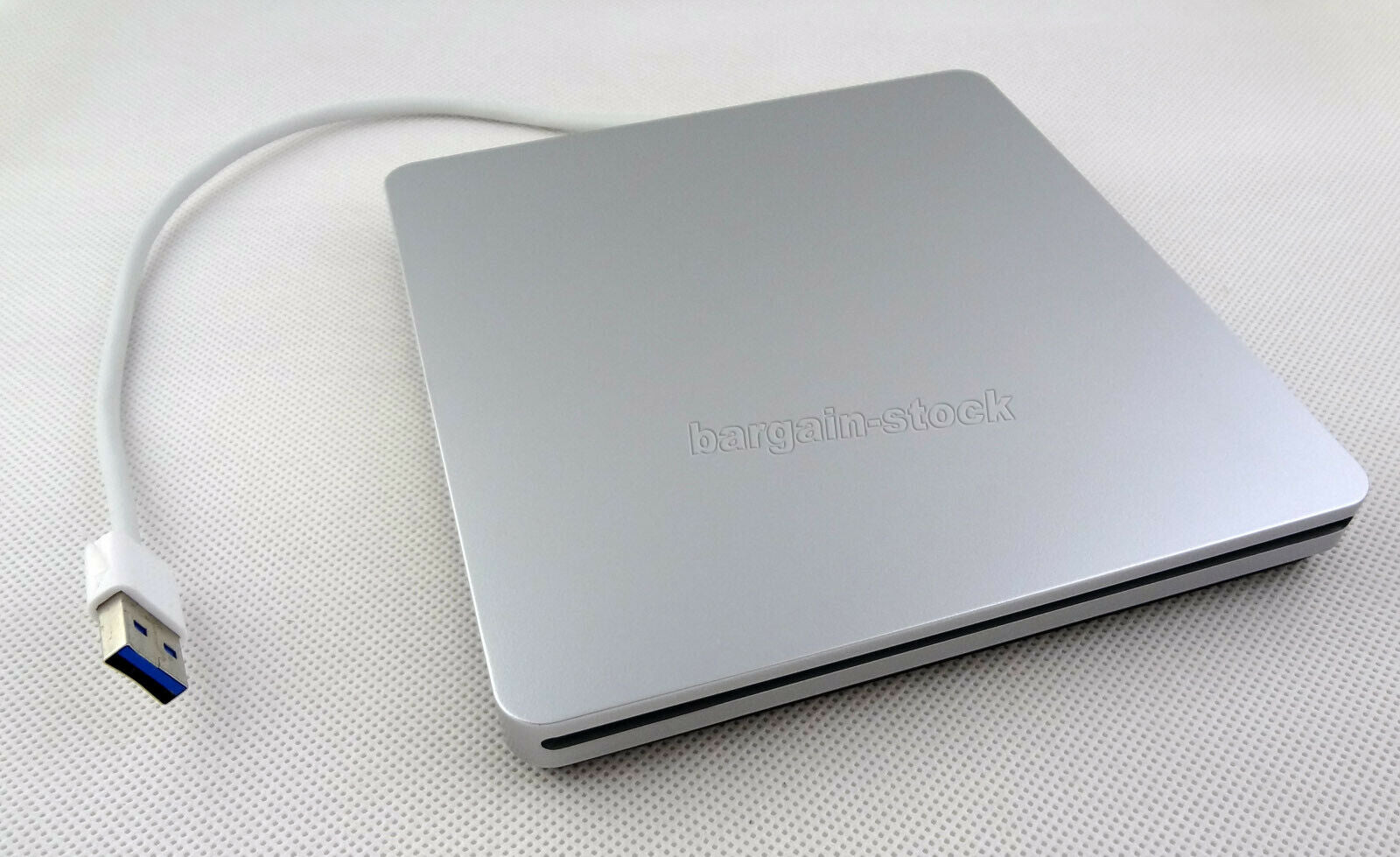 USB 3.0 External Slot Load Enclosure Case  Slot Load CD DVD-RW Blu-ray Drive