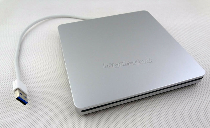USB 3.0 External Slot Load Enclosure Case  Slot Load CD DVD-RW Blu-ray Drive
