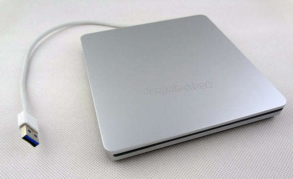 USB 3.0 External Slot Load Enclosure Case  Slot Load CD DVD-RW Blu-ray Drive