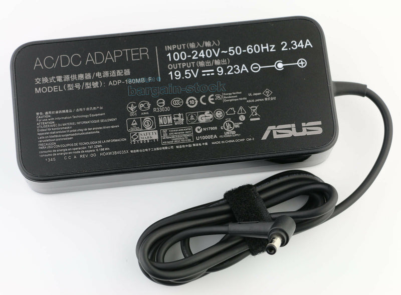 NEW 19.5V 9.23A 180W Power Supply For ASUS ROG G752VM G752VL G752VL-DH71 AC Adapter