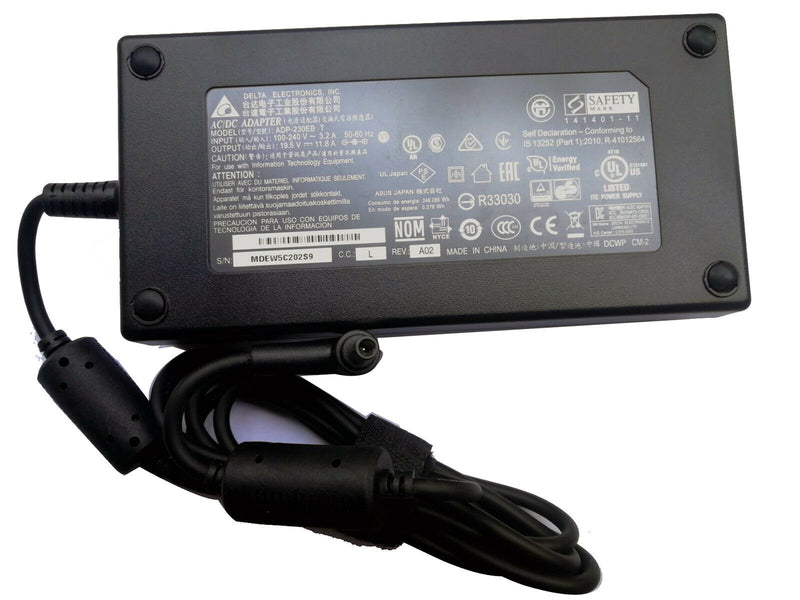 NEW 19.5V 11.8A 230W ASUS ZenBook Pro UX581 UX581GV AC Adapter Charger Power Supply