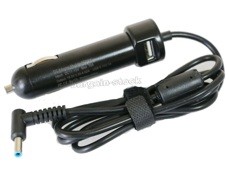 NEW Genuine Charger USB Car Charger For HP Pavilion 17-G153us 17-G161us 15-G073nr 65W Power Adapter