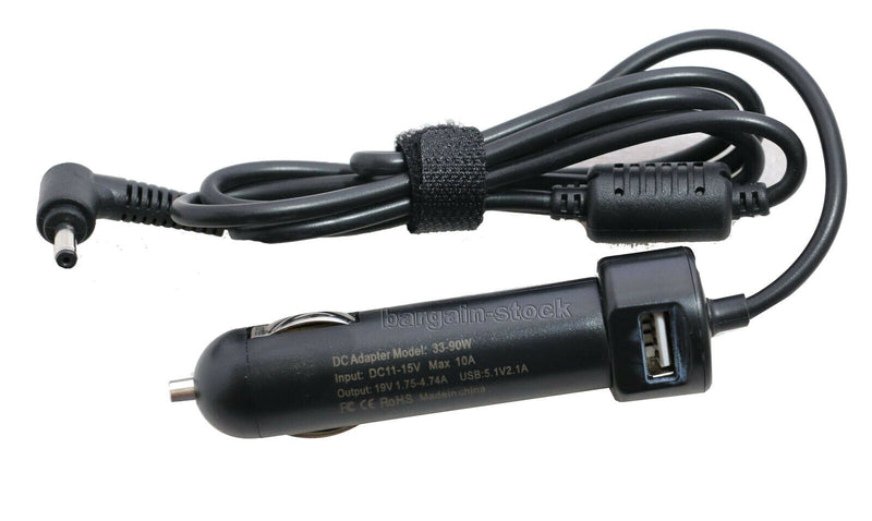 NEW Car Charger Adapter For Asus Q304UA Q504UA Q324UAK Q303UA Auto Power Supply