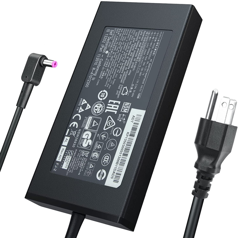 135W AC Charger Fit for Acer Nitro 5 N18C3 AN515-51 AN515-41 AN515-53 AN515-52 A