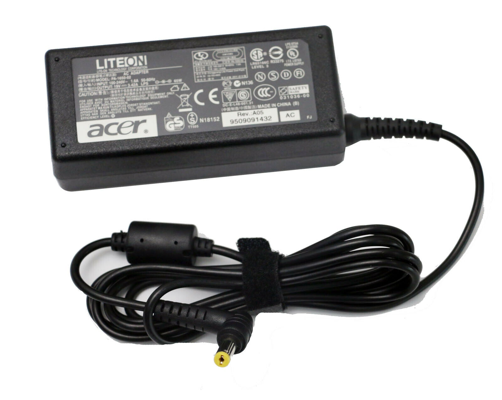 New Original 65W AC Adapter Charger For Acer Gateway MS2285 MS2274 A11-065N1A 3.42A Charger