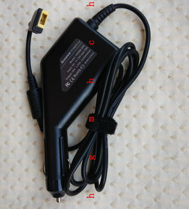 Original OEM 65W DC Car Charger for Lenovo ThinkPad T550 Yoga 20CK000YAU Charger