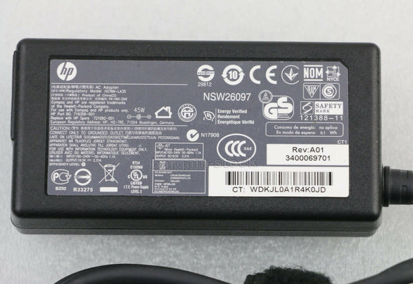 NEW Original 45W AC Adapter Charger For HP 15-au030wm 15-f003dx 15-N028US 15-N040US Charger