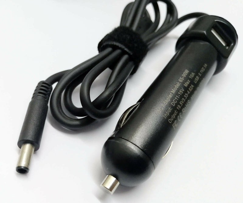 NEW Genuine Charger DC Car Adapter Charger For Dell Latitude 15 3590 3590-K8JP Power Supply