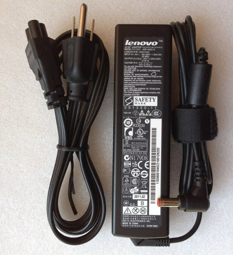 Original OEM 65W AC Power Adapter Charger Lenovo ADP-65KH B/36001646 Charger
