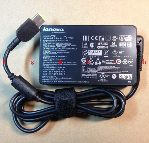 New Original OEM Lenovo 65W AC Adapter for ThinkPad Yoga 14 Charger 20DM000VUS Ultrabook
