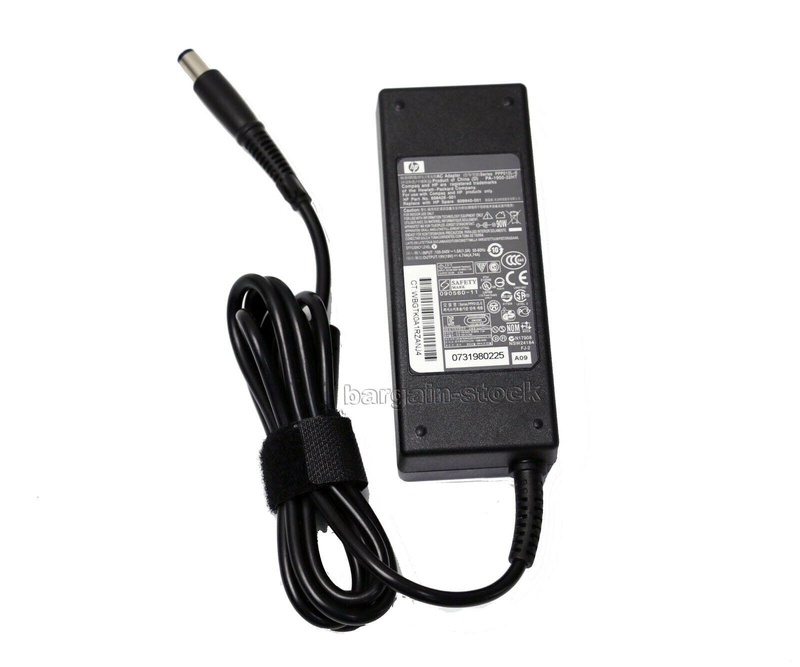 Original 19V 4.74A 90W AC Adapter Charger For HP 608428-001 609940-001 Power Supply 7.4mm