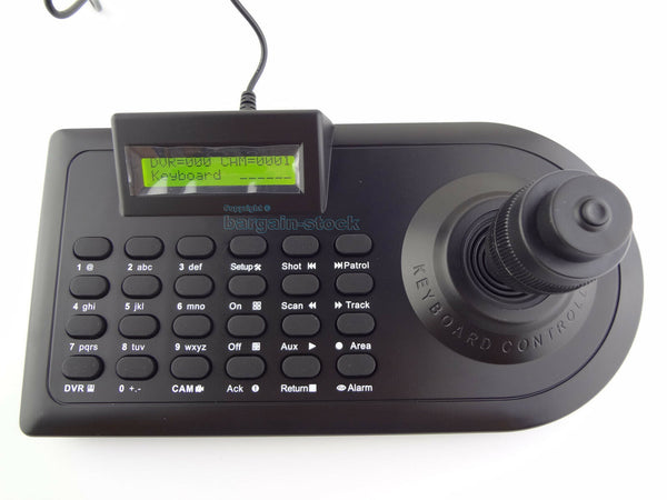 Original PTZ 4D 4 Axis Joystick Keyboard Controller RS485 Pelco-D/P CCTV Camera System Charger