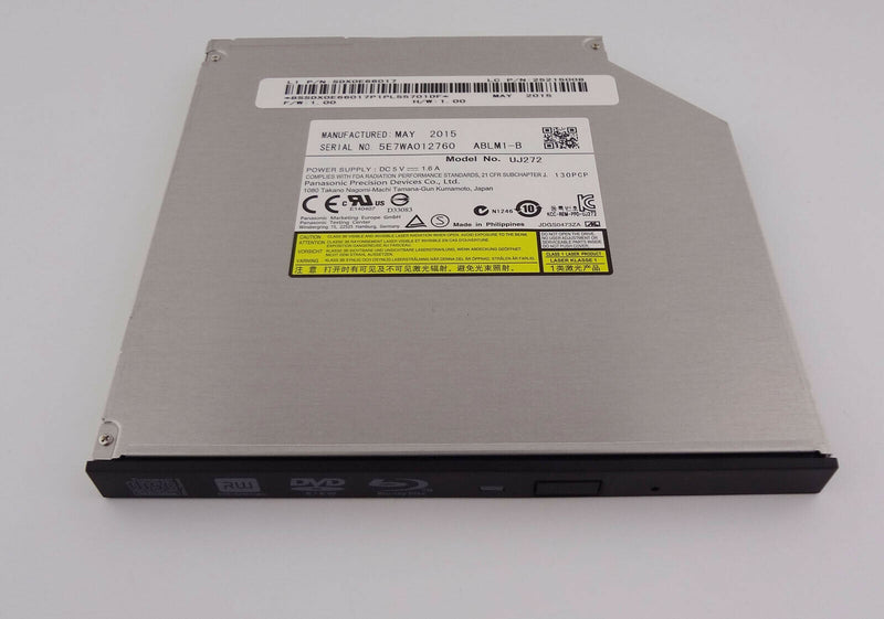 NEW Genuine Charger UJ272 UJ-272 3D Blu-ray Burner For MSI GT72 GE72 GT80 BD-RE BDXL Writer Drive