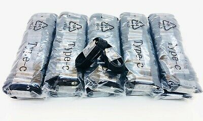 Micro USB Type-C OEM Samsung Phone Android BK Fast Charging Cable LOT 10-100